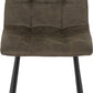 Fenton Chair (Box of 2) - OLIVE GREEN SUEDE FABRIC