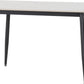 Fenton Dining Table - White Marble Stone Effect