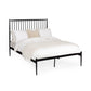 Floyd Black Metal Spindle King Bed