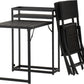 Foldaway 1+2 Garden Set - Black