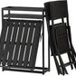 Foldaway 1+2 Garden Set - Black