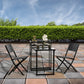 Foldaway 1+2 Garden Set - Black