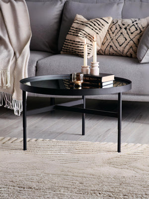 Franki Mirror Glass Coffee Table