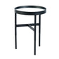 Franki Mirror Glass Lamp Table