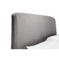 Frida 135cm Double Grey Velvet Lift-up Ottoman Storage Bed