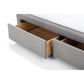 Fullerton Upholstered 4 Drawer Storage Bed Frame - Grey Linen, Super King