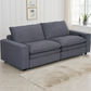 Florence Cloud Grey Electric Sofa