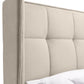 Gatsby Cream Velvet 135cm Double Ottoman Storage Bed