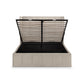 Gatsby Cream Velvet 150cm King Ottoman Storage Bed