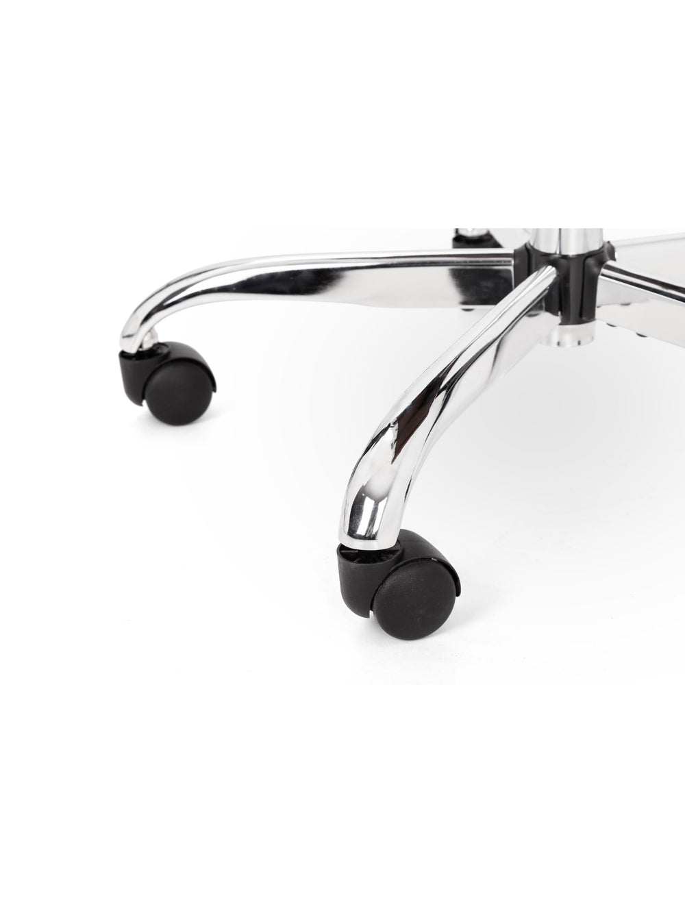 Gio Black & Chrome Office Chair