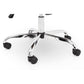 Gio Black & Chrome Office Chair