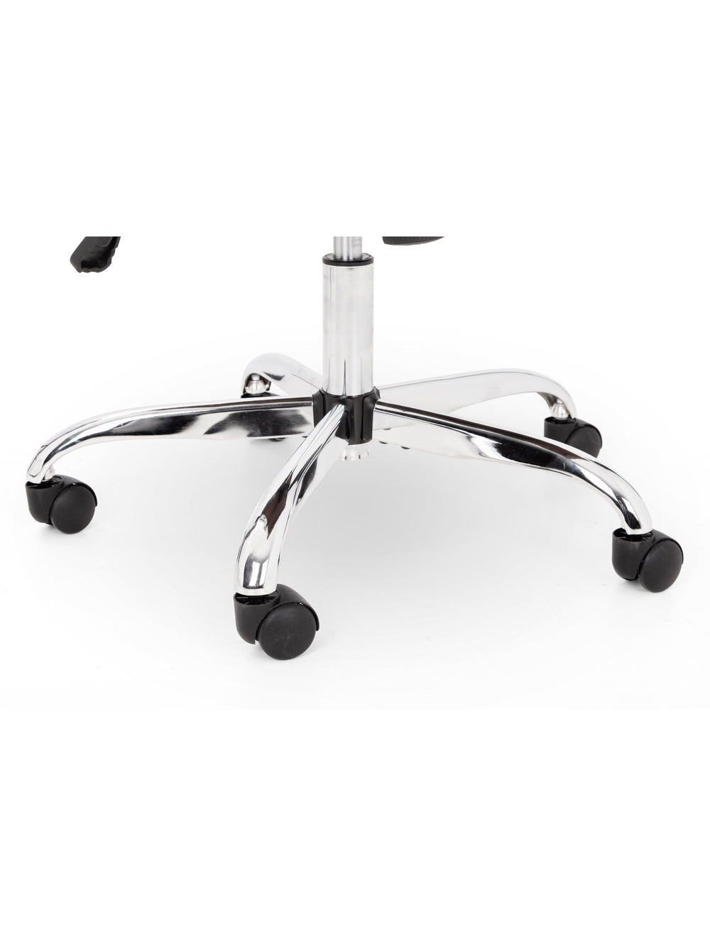Gio Black & Chrome Office Chair