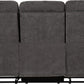 Guildford 3 Seater Recliner Sofa - Grey Fabric