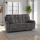 Guildford 3 Seater Recliner Sofa - Grey Fabric