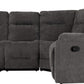 Guildford Corner Sofa - Grey Fabric