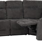 Guildford Corner Sofa - Grey Fabric