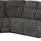 Guildford Corner Sofa - Grey Fabric