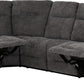 Guildford Corner Sofa - Grey Fabric