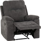 Guildford Recliner Chair - Grey Fabric