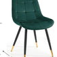 Set Of 2 Hadid Dining Chairs - Green