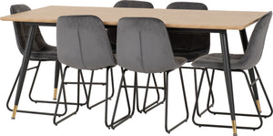 HAMILTON-LUKAS-LARGE-DINING-SET-X6-CHAIRS-MEDIUM-OAK-EFFECTGREY-VELVET-2024-400-401-318-02-scaled.jpg