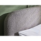 Hannah 135cm Double Grey Boucle Bed