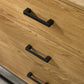 Harlow Light Oak Effect 6 Drawer Chest