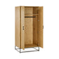 Harlow Light Oak Effect 2 Door Wardrobe