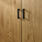Harlow Light Oak Effect 2 Door Wardrobe