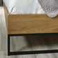 Harlow Oak/Black 150cm King Size Bed Frame