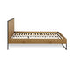 Harlow Oak/Black 150cm King Size Bed Frame