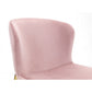 Set Of 2 Harper Dining Chairs - Dusky Pink