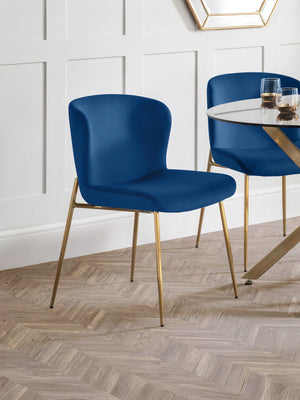 Set Of 2 Harper Dining Chairs - Blue