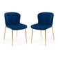 Set Of 2 Harper Dining Chairs - Blue
