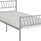 Harlow 3' Bed - Silver
