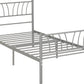 Harlow 3' Bed - SILVER