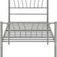 Harlow 3' Bed - Silver