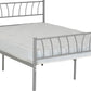 Harlow 4'6" Bed - SILVER
