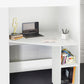 Hercules 90cm Single White Highsleeper Loft Bed with Desk