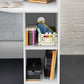 Hercules 90cm Single White Highsleeper Loft Bed with Desk