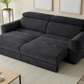 Dakota Electric Sofabed Black 3 Seater