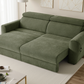 Dakota Electric Sofabed Green 3 Seater