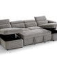 Capri Sofabed Grey U Shape Corner