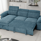 Hudson Sofabed Blue Universal Corner