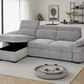 Hudson Sofabed Grey Universal Corner