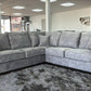 Serena Sofa Grey Large Corner