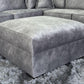 Serena Sofa Grey Footstool