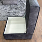 Serena Sofa Black Footstool
