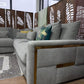 Jupiter Sofa Grey Large Corner