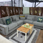 Jupiter Sofa Grey Large Corner